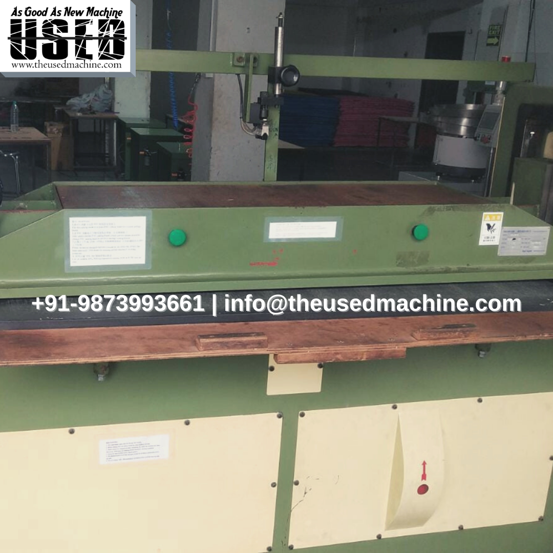 Slipper strap clearance fitting machine